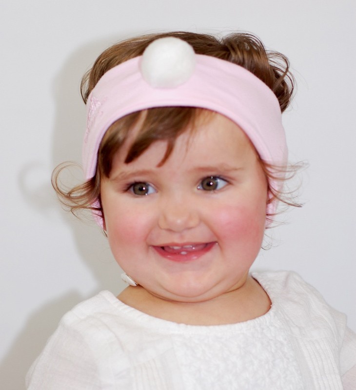 baby hearing protection sound muffling ear loud noise reduction soft sound large pink headband
