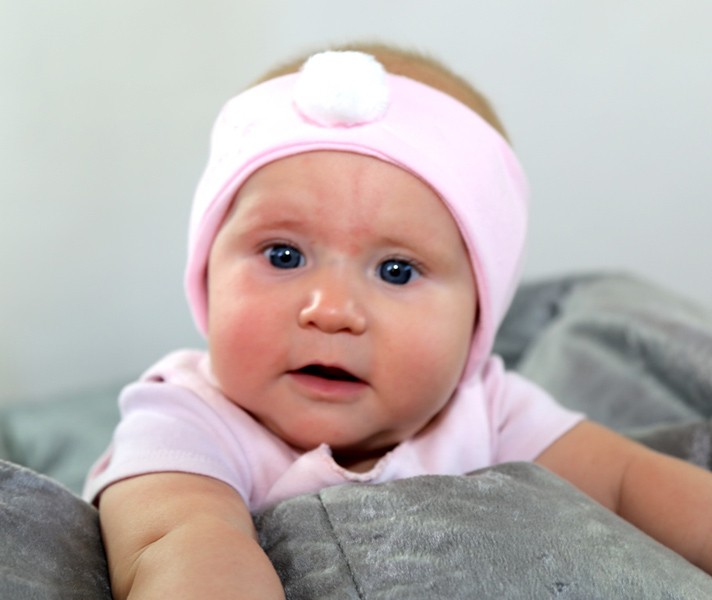 baby hearing protection sound muffling ear loud noise reduction soft sound small pink headband