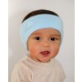 baby hearing protection sound muffling ear loud noise reduction soft sound large blue headband